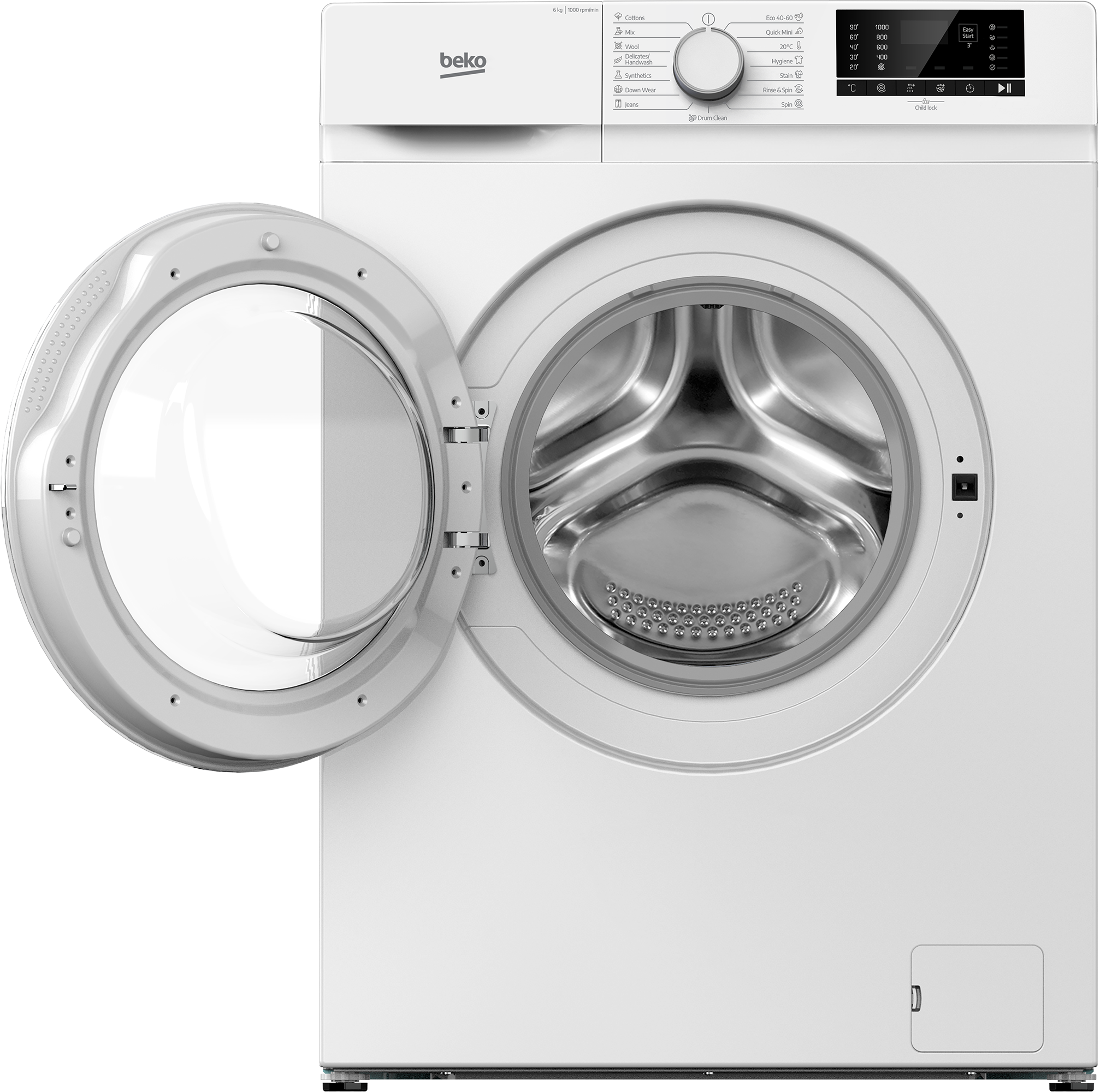 BEKO mašina za pranje veša B1WFK2604WBEE 6kg, 1000rpm