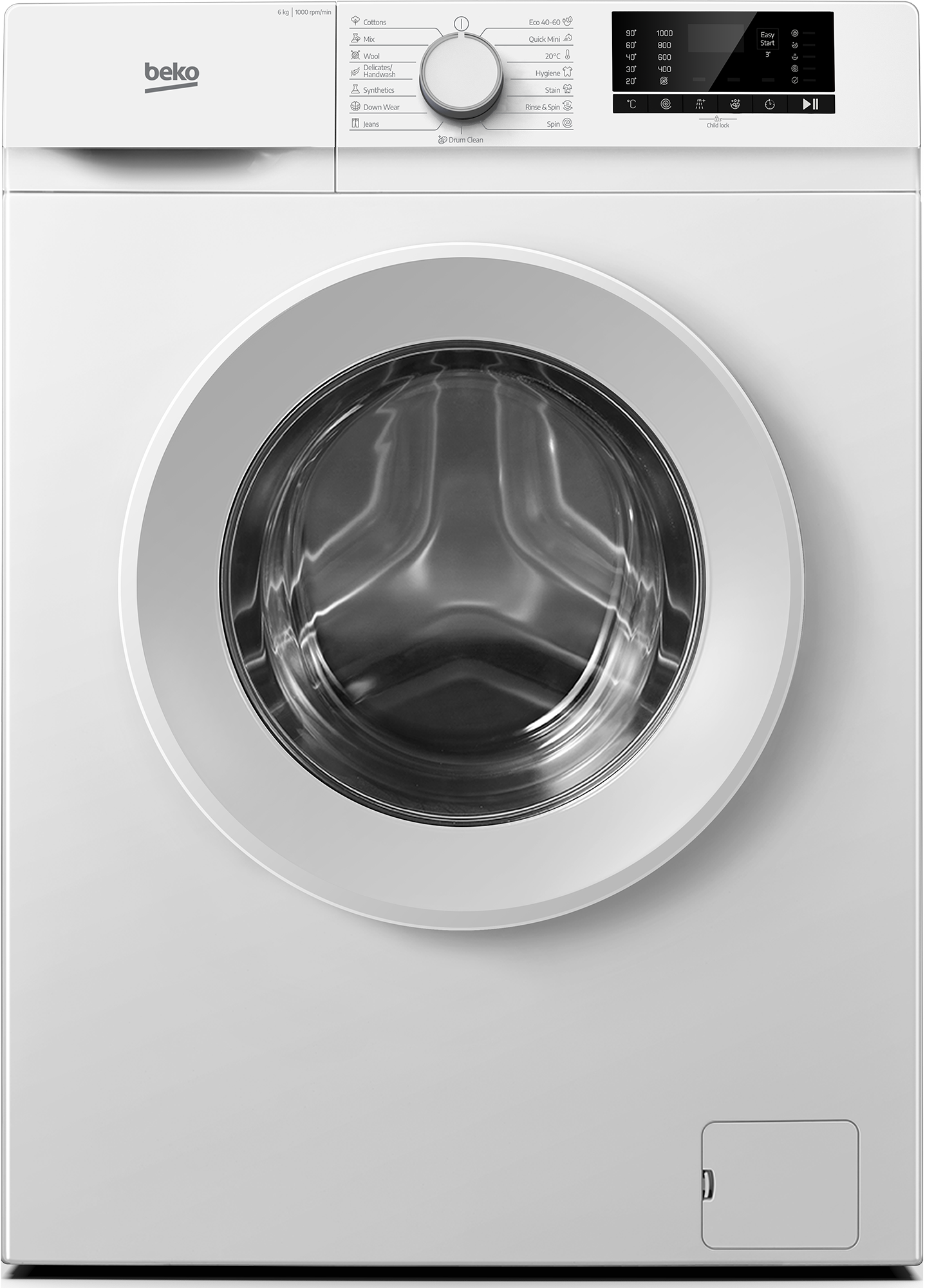 BEKO mašina za pranje veša B1WFK2604WBEE 6kg, 1000rpm