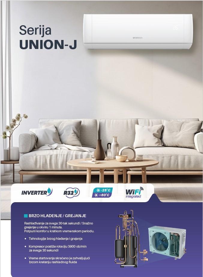 UNION klima Inv 24BTU -25 HB