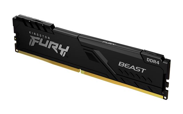 RAM DDR4 8GB 3200MHz Kingston Fury Beast Black KF432C16BB/8
